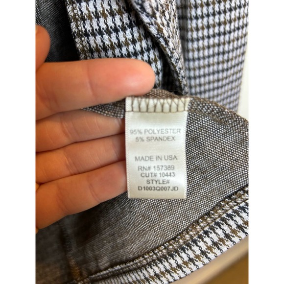 Altar'd State Jacket Blazer Brown Houndstooth Academia Professor Women XS - Picture 4 of 8